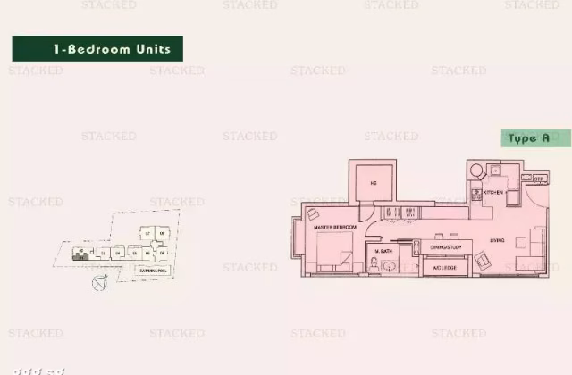 House Rent • Museum •  The Callista • S$3200 • Apartment • 592ft² / 54m²