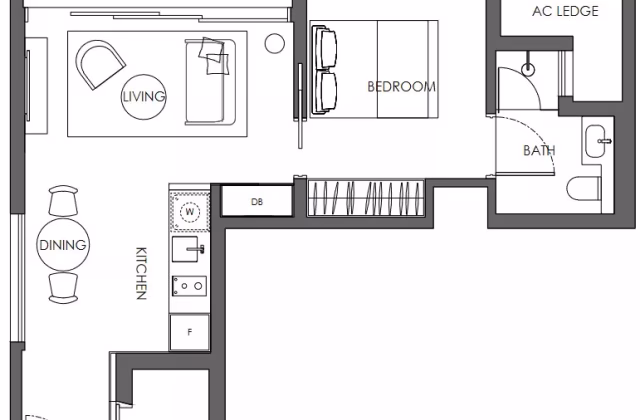 House Sale • Newton •  10 Evelyn • S$1730000 • Apartment • 581ft² / 53m²