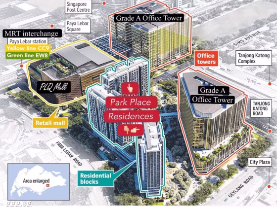 House Rent • Outram •  Park Place Residences At Plq • S$3800 • Apartment • 484ft² / 44m² Photo