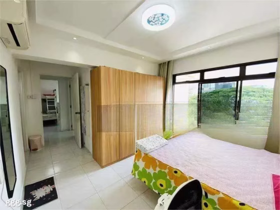 Room Rent • Clementi • 2A Boon Tiong Road • S$1600 • 3-Room (2 BR) • Master Room Photo