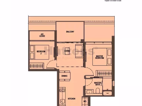 House Sale • Bukit Panjang •  Whistler Grand • S$1290000 • Apartment • 624ft² / 57m² Photo