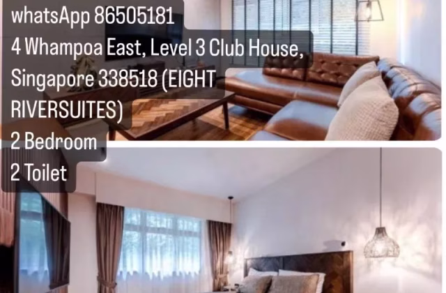 House Rent • Museum •  Eight Riversuites • S$3000 • Condo • 826ft² / 76m²