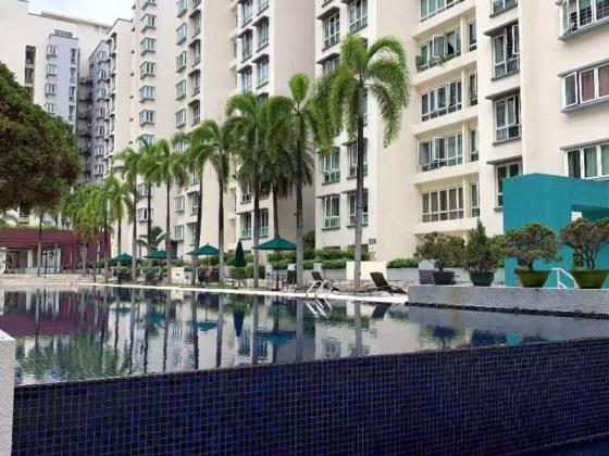 Room Rent • Lim Chu Kang •  The Floravale • S$1200 • Exec Condo • Common Room Photo