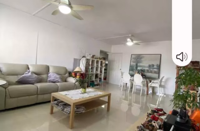 Room Rent • Western Water Catchment • 286 Tampines Street 22 • S$1200 • 4-Room (3 BR) • Common Room