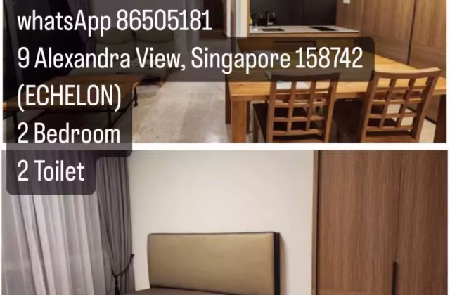 House Rent • Clementi •  Echelon • S$3000 • Condo • 
