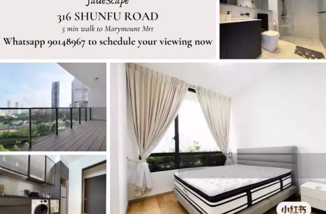 House Rent • Downtown Core •  Shunfu Ville • S$2800 • Exec Condo • 528ft² / 49m²