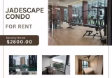 House Rent • Downtown Core •  Jadescape • S$2800 • Condo • 528ft² / 49m²