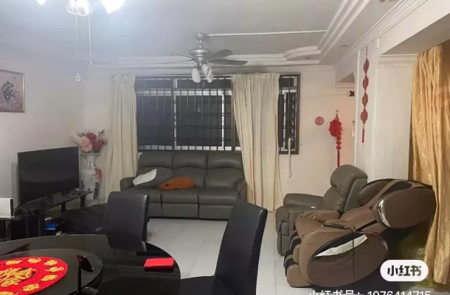 Room Rent • Lim Chu Kang • 732 Jurong West Street 73 • S$700 • 4-Room (3 BR) • Common Room