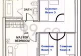 Room Rent • Choa Chu Kang •  The Rochester Residences • S$1500 • Apartment • Common Room
