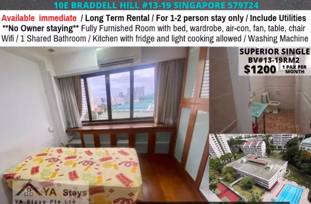 Room Rent • Marine Parade •  Braddell View • S$1200 • Condo • Common Room