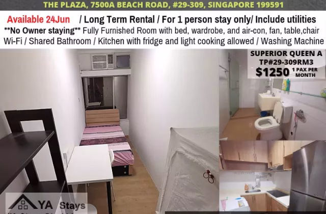 Room Rent • Tampines •  The Plaza • S$1250 • Apartment • Common Room