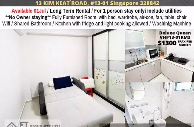 Room Rent • Newton •  Victory Heights • S$1300 • Apartment • Common Room