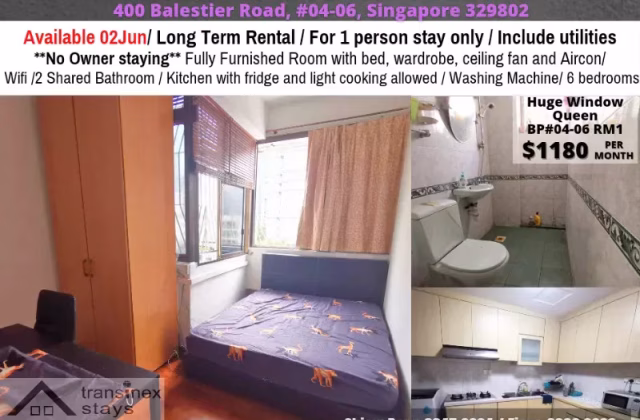 Room Rent • Newton •  Balestier Plaza • S$1180 • Apartment • Common Room