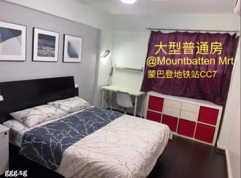 Room Rent • Outram • 32 Cassia Crescent • S$1200 • 4-Room (3 BR) • Common Room Photo