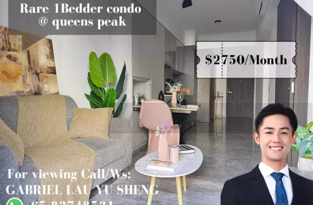 House Rent • Choa Chu Kang •  Queens Peak • S$2750 • Condo • 486ft² / 45m²
