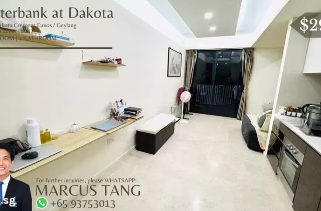 House Rent • Outram •  Waterbank At Dakota • S$2950 • Condo • 563ft² / 52m²