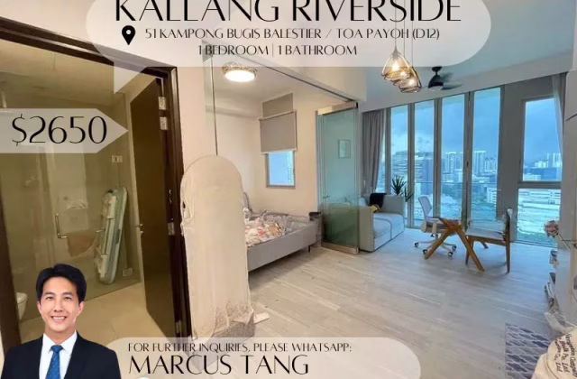 House Rent • Museum •  Kallang Riverside • S$2650 • Condo • 486ft² / 45m²