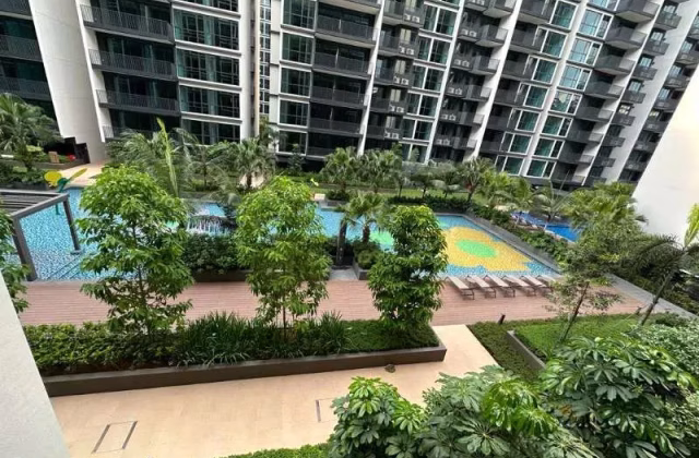House Rent • Western Water Catchment •  Treasure At Tampines • S$2700 • 2-Room (1 BR) • 463ft² / 43m²