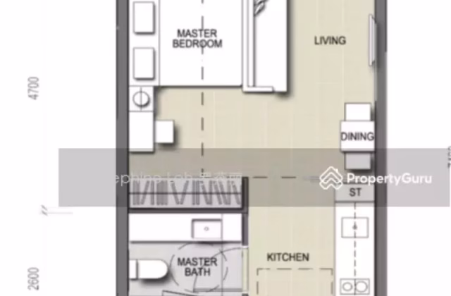 House Rent • Rochor •  North Park Residences • S$3300 • Apartment • 431ft² / 40m²
