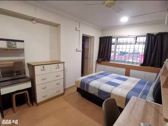 Room Rent • Sembawang • 728 Woodlands Circle • S$1500 • 3-Room (2 BR) • Master Room Photo