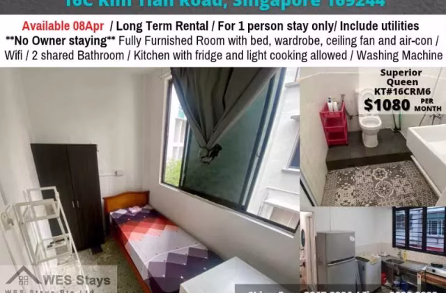 Room Rent • Clementi •  Kai Fook Mansion • S$1080 • Apartment • Common Room