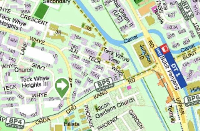 Room Rent • Geylang • 26 Teck Whye Lane • S$380 • 3-Room (2 BR) • Common Room