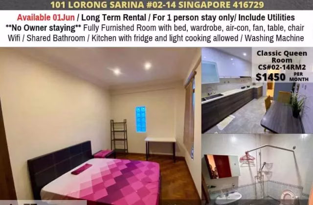 Room Rent • Bukit Timah •  Casa Sarina • S$1450 • Condo • Common Room