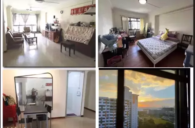 Room Rent • Paya Lebar • 287C Jurong East Street 21 • S$950 • 5-Room (4 BR) • Common Room