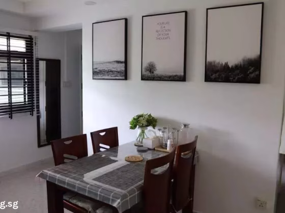 Room Rent • Sembawang • 898A Woodlands Drive 50 • S$800 • 4-Room (3 BR) • Common Room Photo