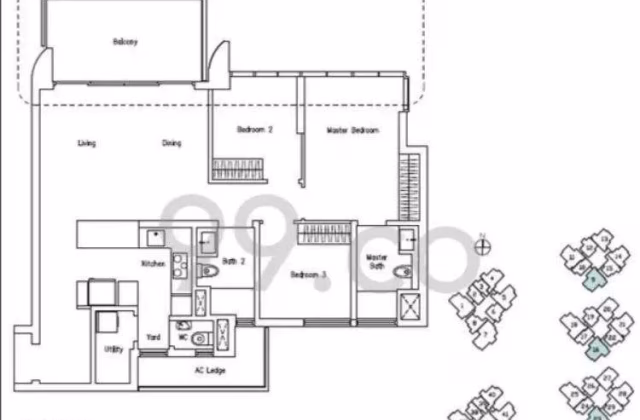 House Rent • Lim Chu Kang •  Lakeville • S$6200 • Condo • 1141ft² / 106m²