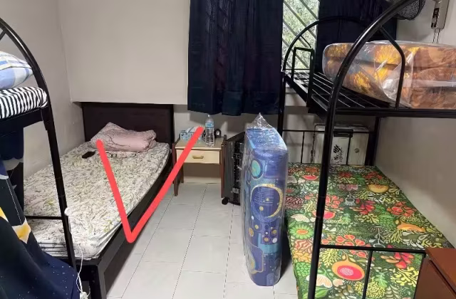 Room Rent • Lim Chu Kang • 208 Boon Lay Place • S$400 • 3-Room (2 BR) • Room Sharing