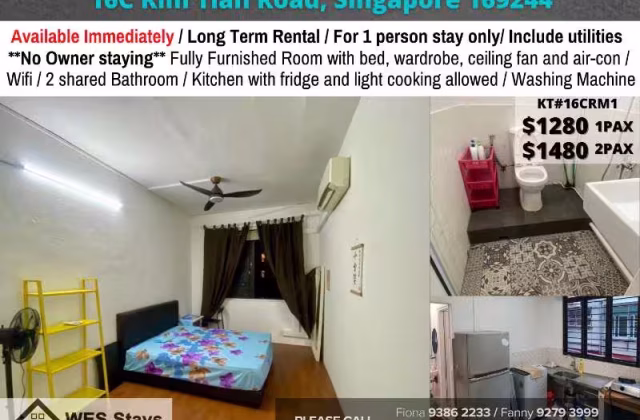 Room Rent • Clementi •  Kai Fook Mansion • S$1480 • Condo • Common Room