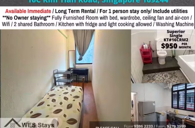 Room Rent • Clementi •  Kai Fook Mansion • S$950 • Condo • Common Room