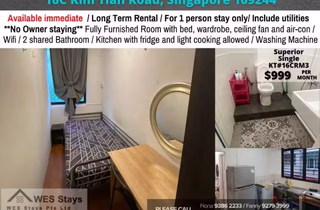 Room Rent • Clementi •  Kai Fook Mansion • S$900 • Condo • Common Room