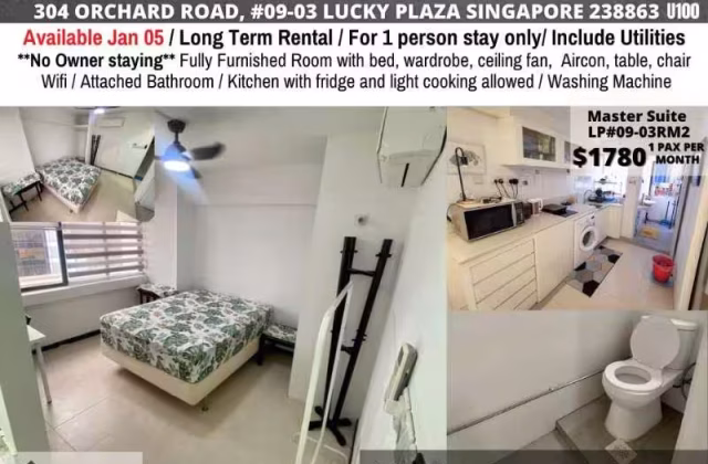 Room Rent • Toa Payoh •  Lucky Plaza • S$1780 • Apartment • Common Room