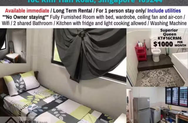 Room Rent • Clementi •  Kai Fook Mansion • S$1000 • Apartment • Common Room