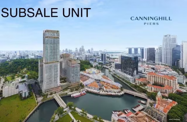 House Sale • Singapore River •  Canninghill Piers • S$1750000 • Condo • 560ft² / 52m²