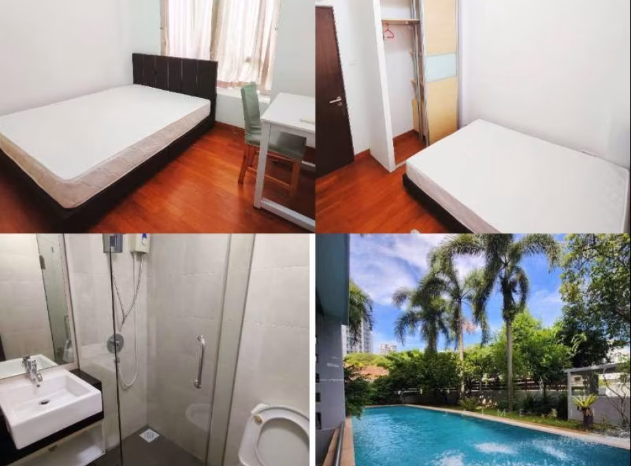 Room Rent • Geylang •  Casero @ Dunman • S$1350 • Apartment • Common Room Photo