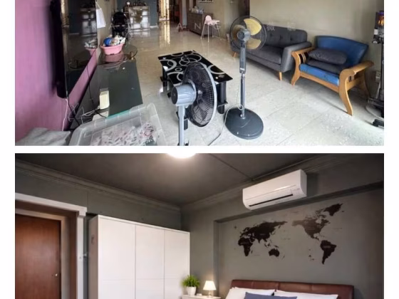 Room Rent • Yishun • 299 Yishun Street 20 • S$1100 • 4-Room (3 BR) • Common Room Photo
