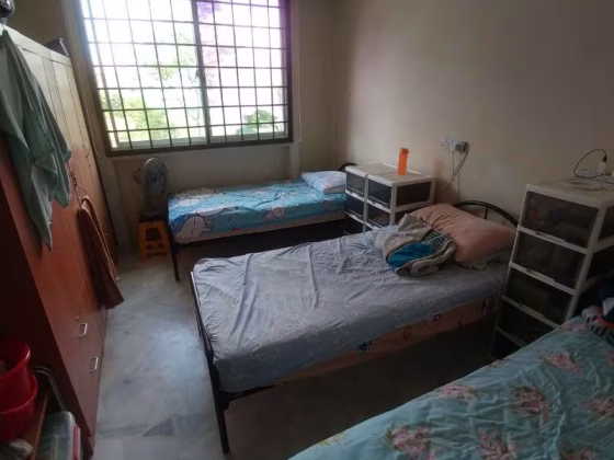 Room Rent • Geylang • 341 Ubi Avenue 1 • S$500 • 4-Room (3 BR) • Room Sharing Photo