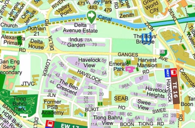 Room Rent • Bukit Merah • 1 Delta Avenue • S$750 • 4-Room (3 BR) • Common Room