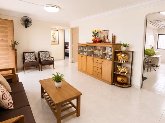 House Sale • Serangoon • 233 Serangoon Avenue 3 • S$650000 • 3-Room (2 BR) • 904ft² / 83m² Photo